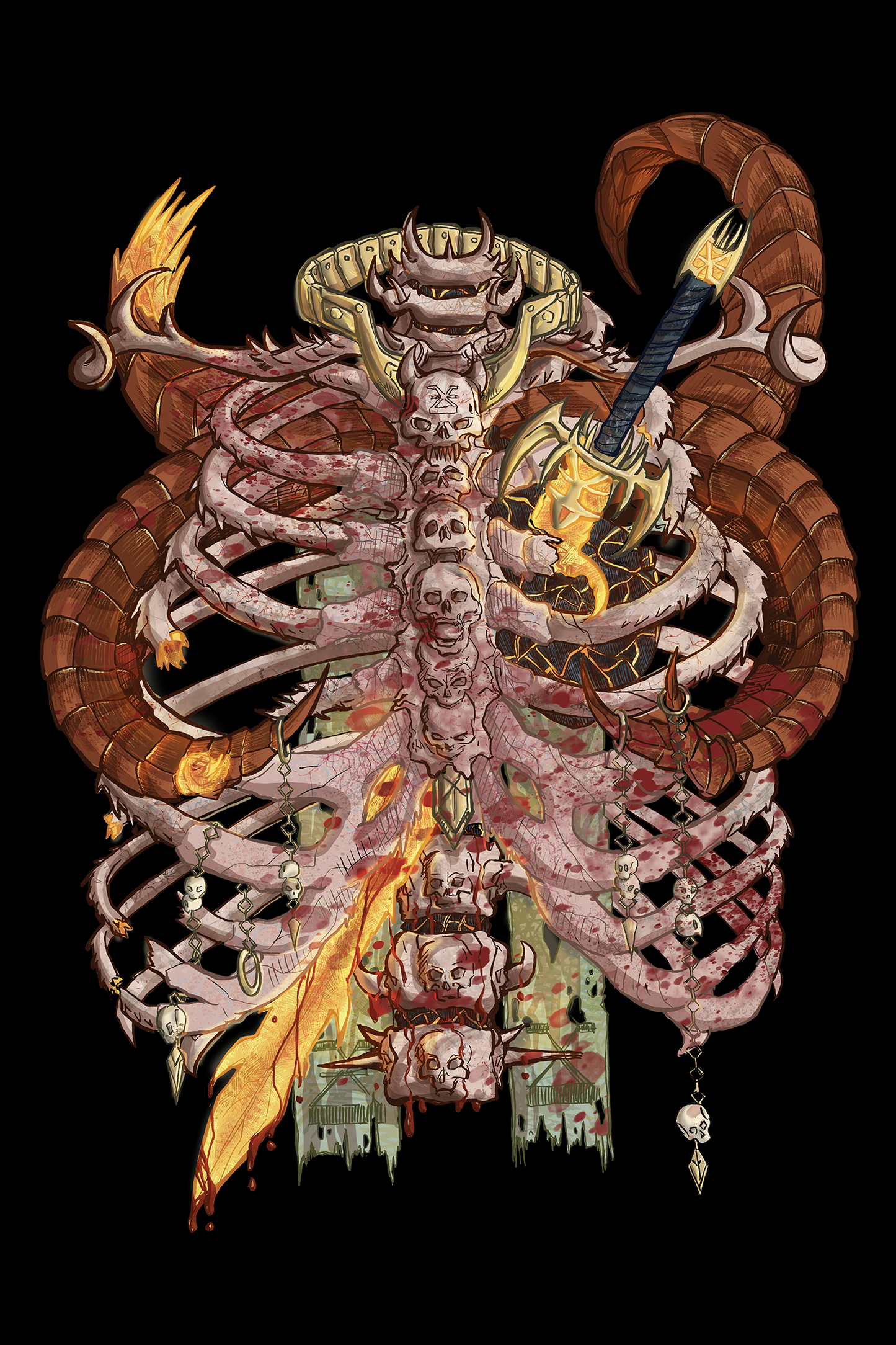 Numbskulls | Bones of Blood 2024 - Art print