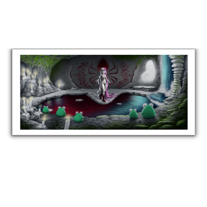 FroggyPhD | The Spiders Origin Art Print  - Bundle